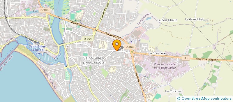 localisation de l'entreprise SCI ATLANTIQUE GESTION IMMOBILIERE à SAINT-GILLES-CROIX-DE-VIE