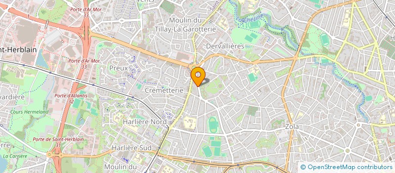 localisation de l'entreprise SCI ATLANTIQUE M  NANTES
