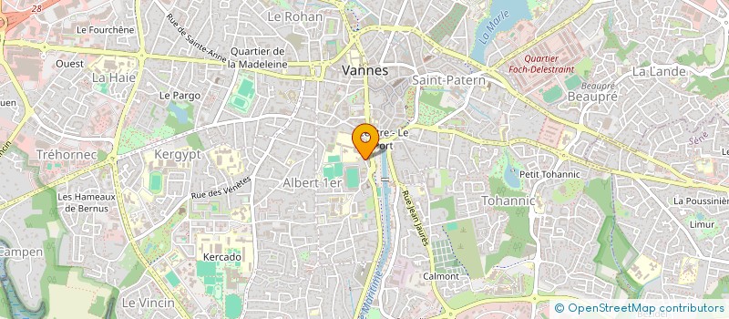 localisation de l'entreprise SCI ATLANTIS à VANNES