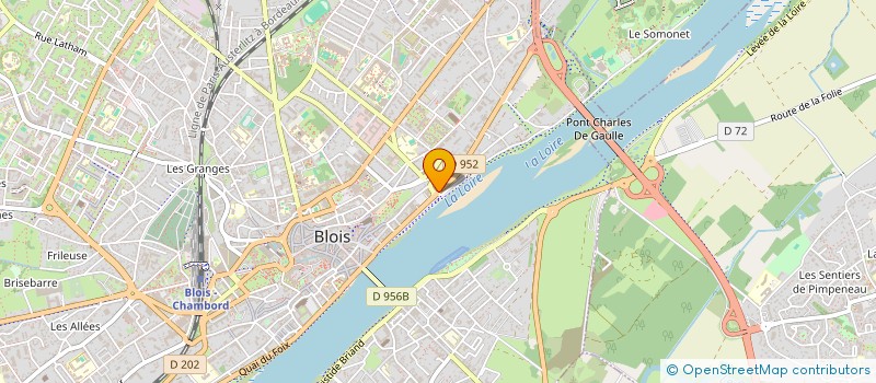 localisation de l'entreprise SCI ATLAS  BLOIS