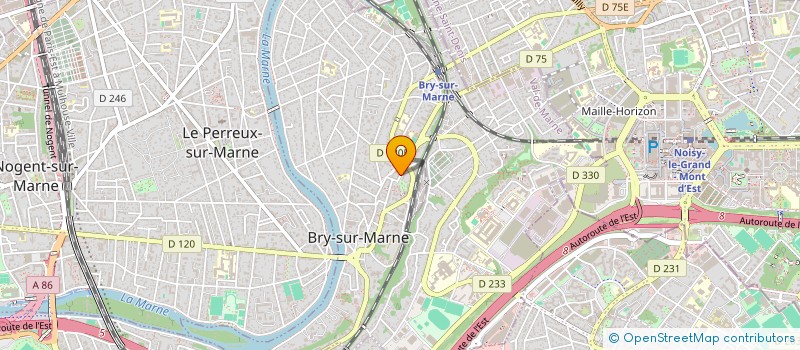 localisation de l'entreprise SCI ATLAS à BRY-SUR-MARNE