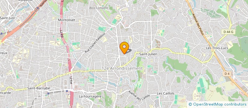 localisation de l'entreprise SCI ATLAS à MARSEILLE