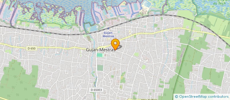 localisation de l'entreprise SCI ATLAS  GUJAN-MESTRAS