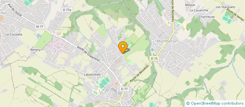 localisation de l'entreprise SCI ATLAS  PECHBONNIEU