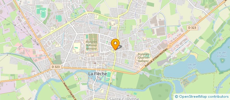 localisation de l'entreprise SCI ATLAS  LA FLECHE