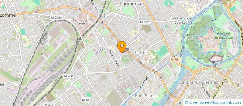 localisation de l'entreprise SCI ATLAS à LILLE