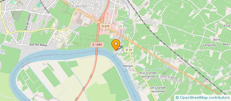 localisation de l'entreprise SCI ATLAS  LIBOURNE