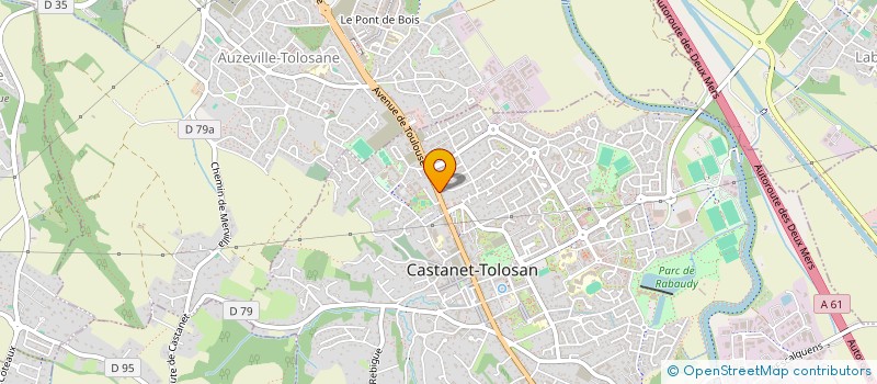 localisation de l'entreprise SCI ATLAS à CASTANET-TOLOSAN