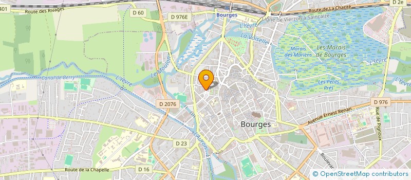 localisation de l'entreprise SCI ATLAS IMMOBILIERE  BOURGES