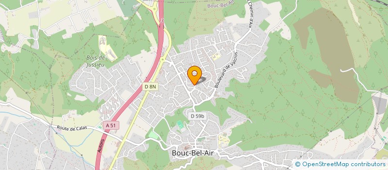 localisation de l'entreprise SCI ATM à BOUC-BEL-AIR