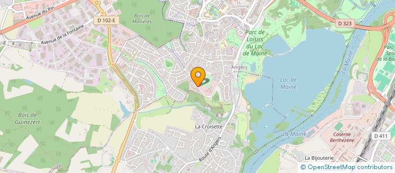 localisation de l'entreprise SCI ATM INVESTING à ANGERS