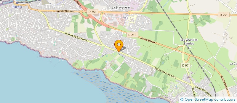 localisation de l'entreprise SCI ATM PORNIC  PORNIC