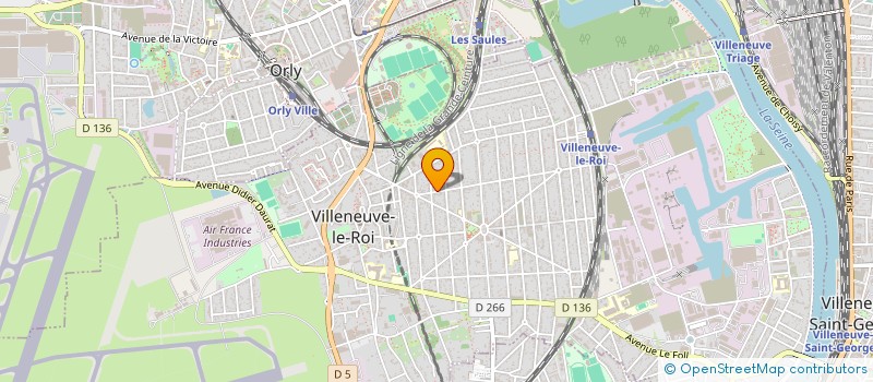 localisation de l'entreprise SCI ATM TOME  VILLENEUVE-LE-ROI