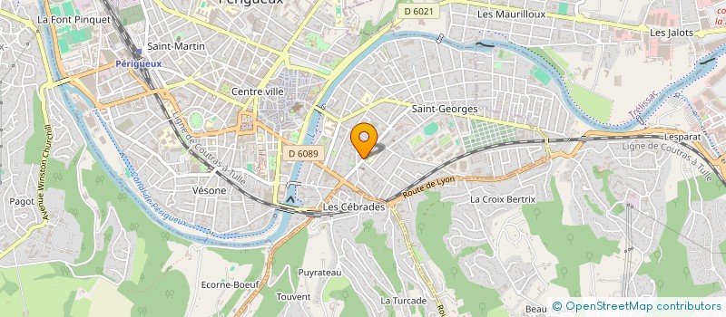 localisation de l'entreprise SCI ATMA à PERIGUEUX
