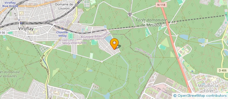 localisation de l'entreprise SCI ATMAN  VELIZY-VILLACOUBLAY