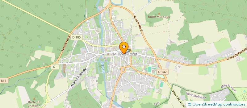 localisation de l'entreprise SCI ATNOZ à MOIGNY-SUR-ECOLE