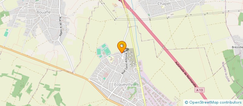 localisation de l'entreprise SCI ATOL  ECQUEVILLY
