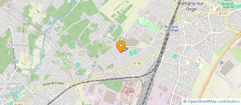 localisation de l'entreprise SCI ATOM à BRETIGNY-SUR-ORGE