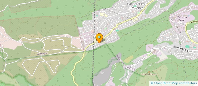 localisation de l'entreprise SCI ATOME à CARNOUX-EN-PROVENCE