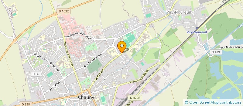 localisation de l'entreprise SCI ATOMIK  CHAUNY