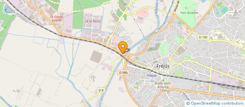 localisation de l'entreprise SCI ATORD à FREJUS