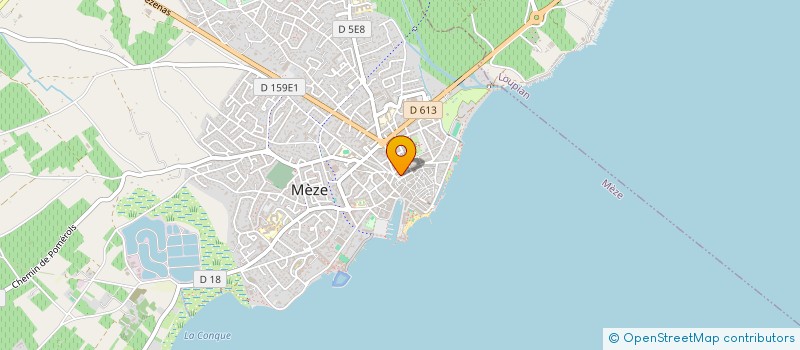 localisation de l'entreprise SCI ATOS à MEZE