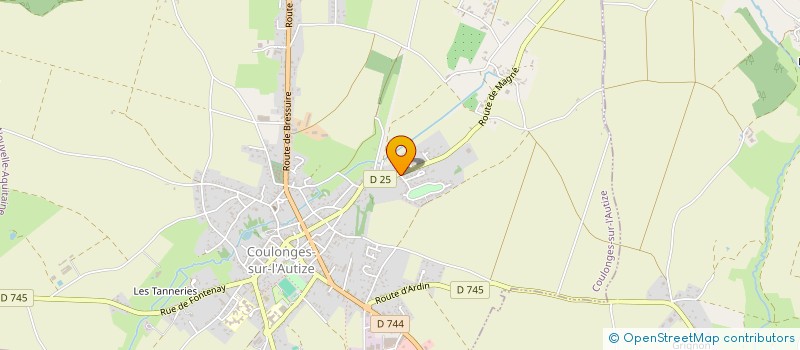 localisation de l'entreprise SCI ATOTE  COULONGES-SUR-L'AUTIZE