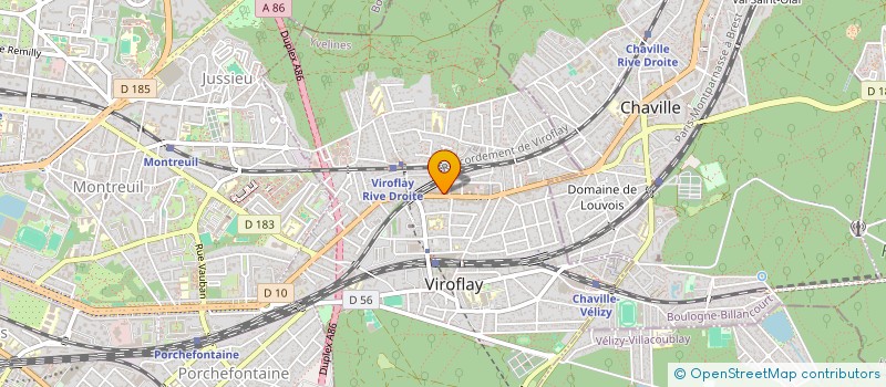 localisation de l'entreprise SCI ATOUT NSJ  VIROFLAY