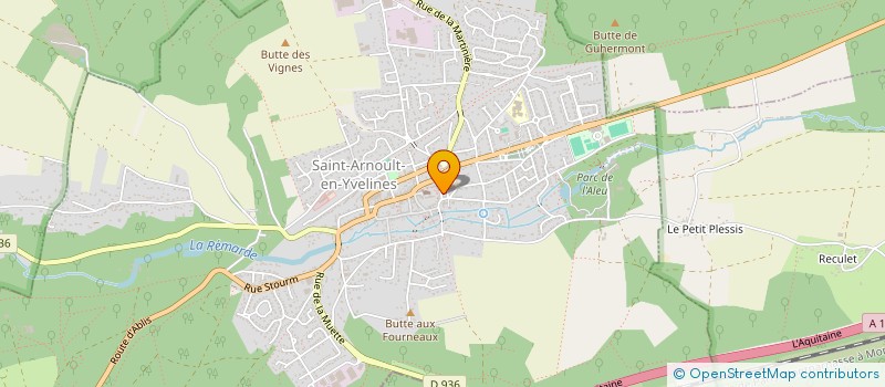 localisation de l'entreprise SCI ATP 78  SAINT-ARNOULT-EN-YVELINES