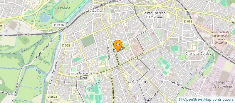 localisation de l'entreprise SCI ATPJ à CAEN