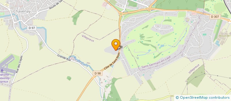 localisation de l'entreprise SCI ATR HOUSE  VILLEPREUX