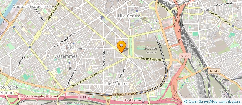 localisation de l'entreprise SCI ATR3 à LILLE
