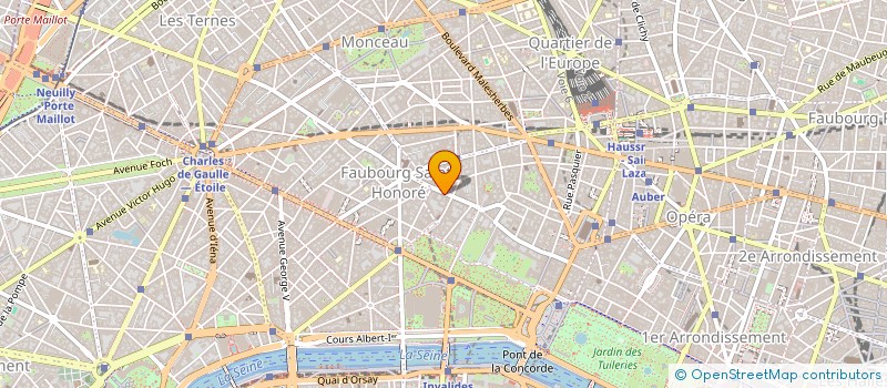 localisation de l'entreprise SCI ATREAM GARDEN INVEST  PARIS