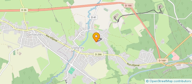 localisation de l'entreprise SCI ATRIUM  UXEGNEY