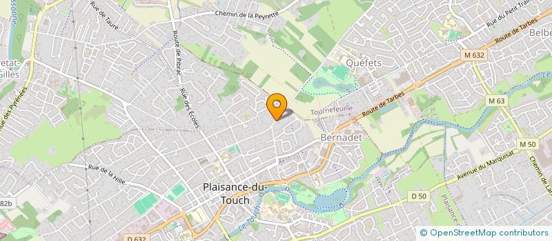 localisation de l'entreprise SCI ATRIUM  PLAISANCE-DU-TOUCH