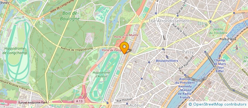 localisation de l'entreprise SCI ATRIUM  PARIS