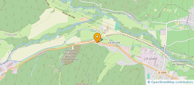 localisation de l'entreprise SCI ATRIUM FRELE  CHATENOIS