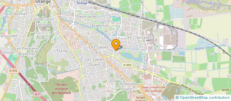 localisation de l'entreprise SCI ATSMM  ORANGE