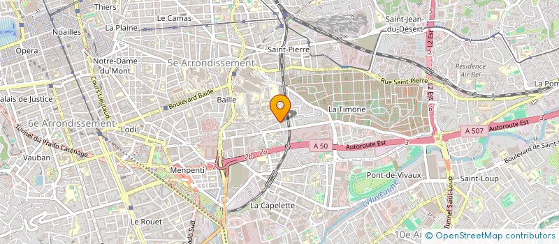 localisation de l'entreprise SCI ATTALIGHT à MARSEILLE