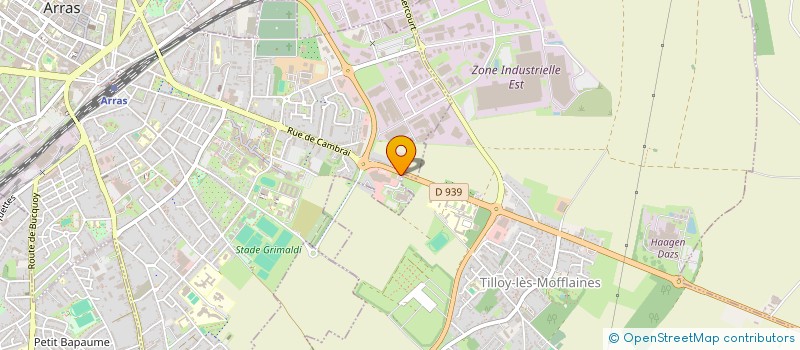 localisation de l'entreprise SCI ATTAVAN à ARRAS