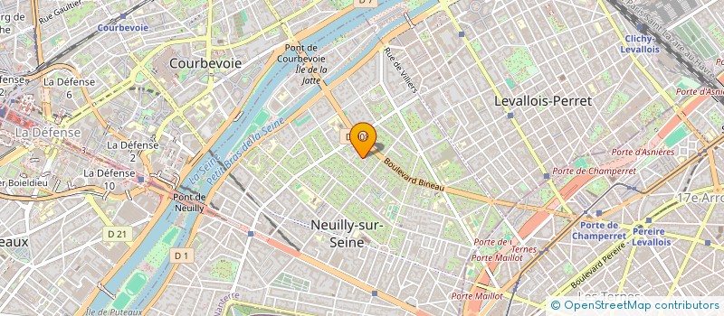 localisation de l'entreprise SCI ATTIASSELLEM à NEUILLY-SUR-SEINE