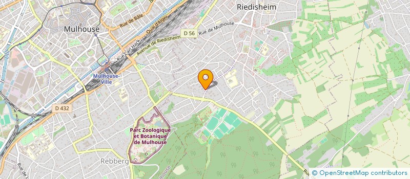 localisation de l'entreprise SCI ATTICA  SAINT-LOUIS