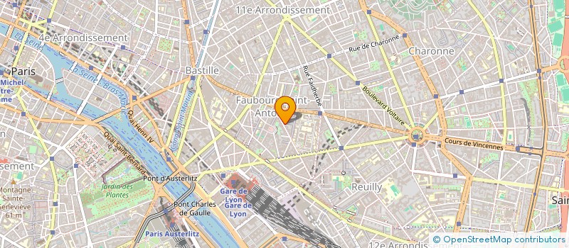 localisation de l'entreprise SCI ATTONYS  PARIS