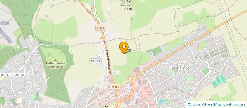 localisation de l'entreprise SCI ATTRIBUTI JACQUES FONTAINE  ESSEY LES NANCY