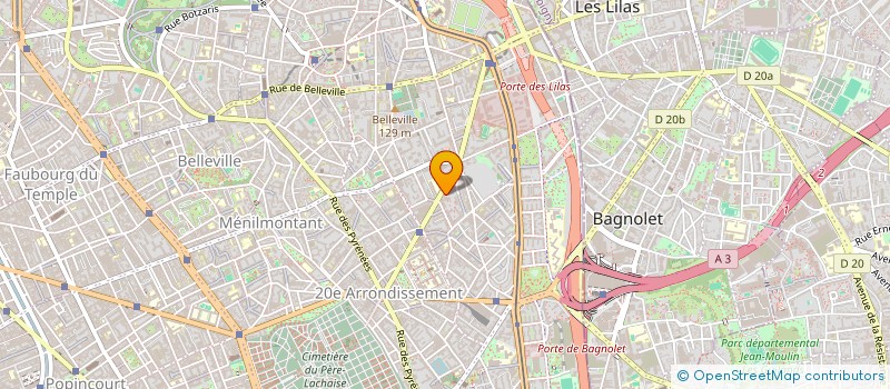 localisation de l'entreprise SCI ATTUB  PARIS