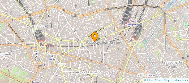 localisation de l'entreprise SCI ATVG  PARIS