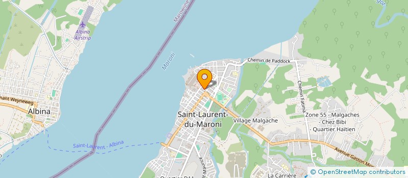 localisation de l'entreprise SCI ATVIPO à SAINT-LAURENT-DU-MARONI
