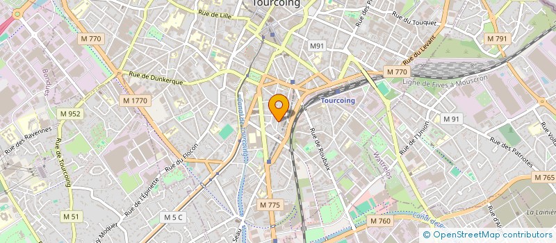 localisation de l'entreprise SCI ATYK  TOURCOING