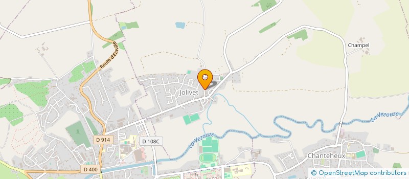 localisation de l'entreprise SCI ATYPIC 54  JOLIVET