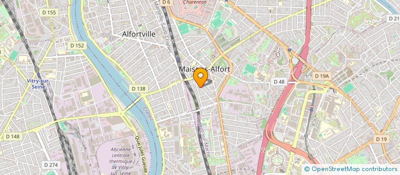 localisation de l'entreprise SCI AU 14 RUE PIERRE SEMARD à MAISONS-ALFORT